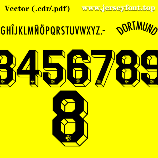Borussia Dortmund font
