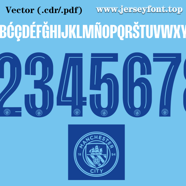 Manchester City font